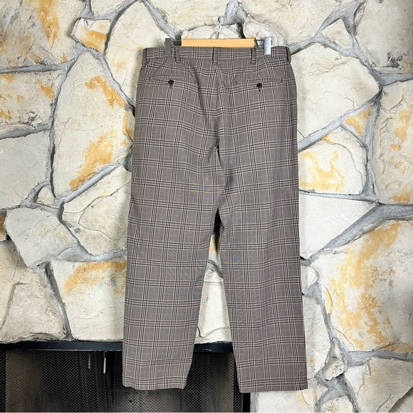 Brooks Brothers HudsonFit Pants Walnut Plaid | 38 - Picture 3 of 5